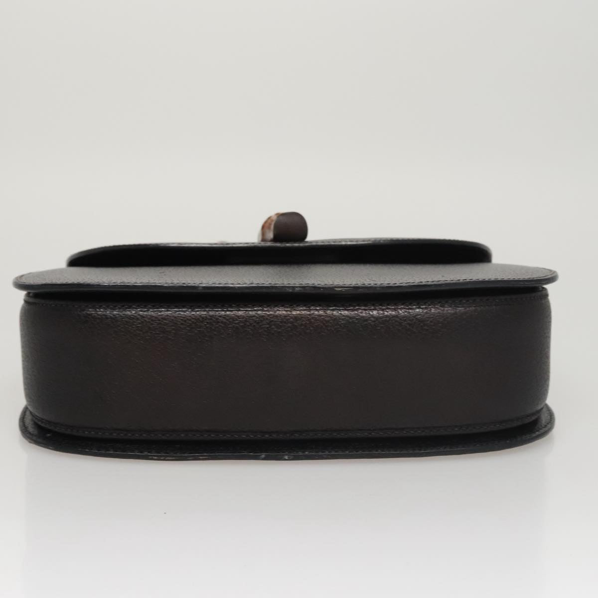 Gucci Bamboo Black Leather Bag