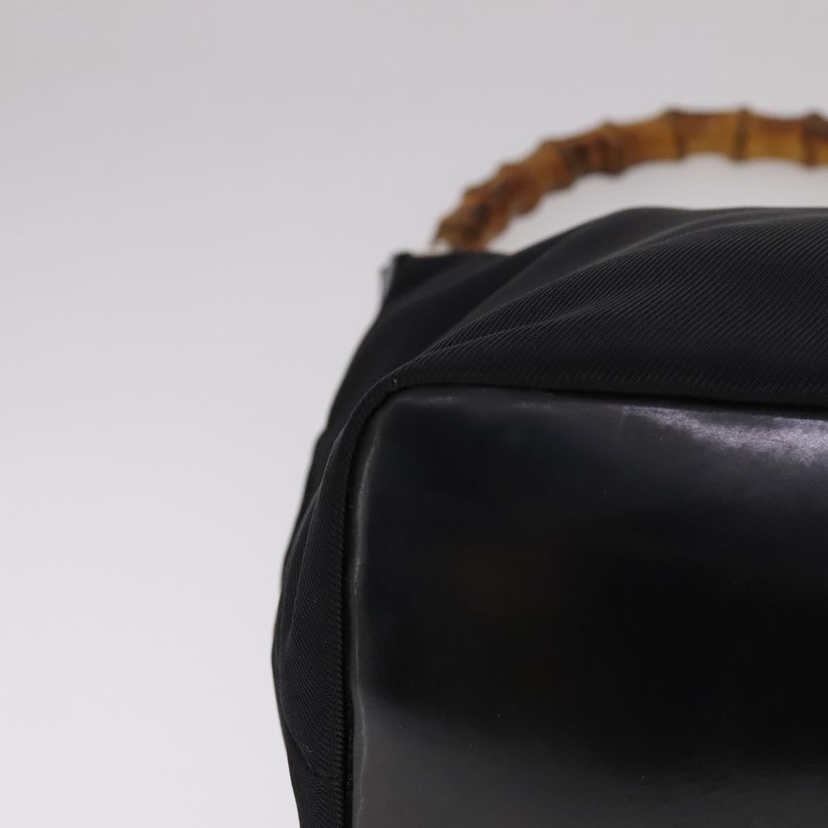 Gucci Bamboo Black Synthetic Bag