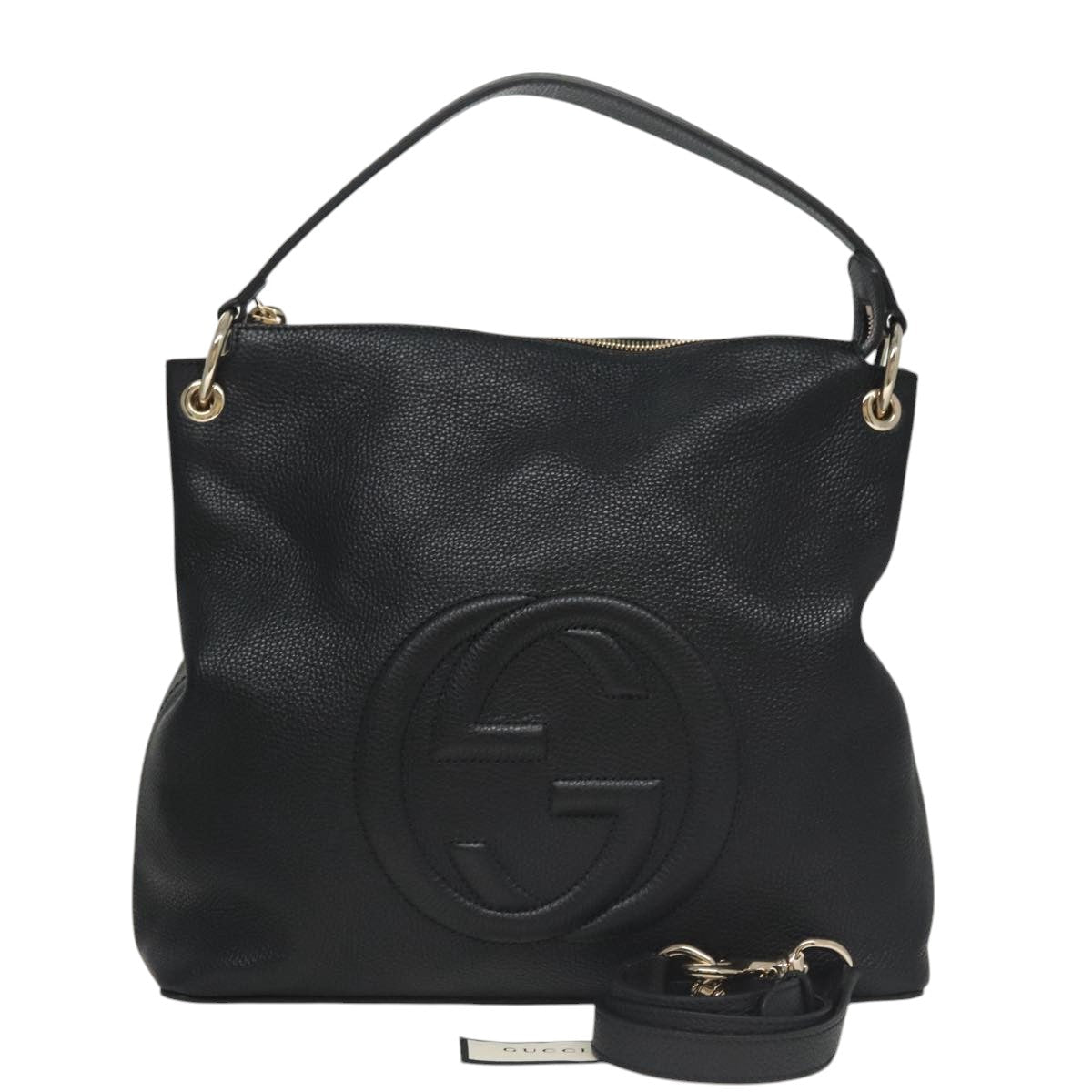 Gucci Soho Black Leather Bag