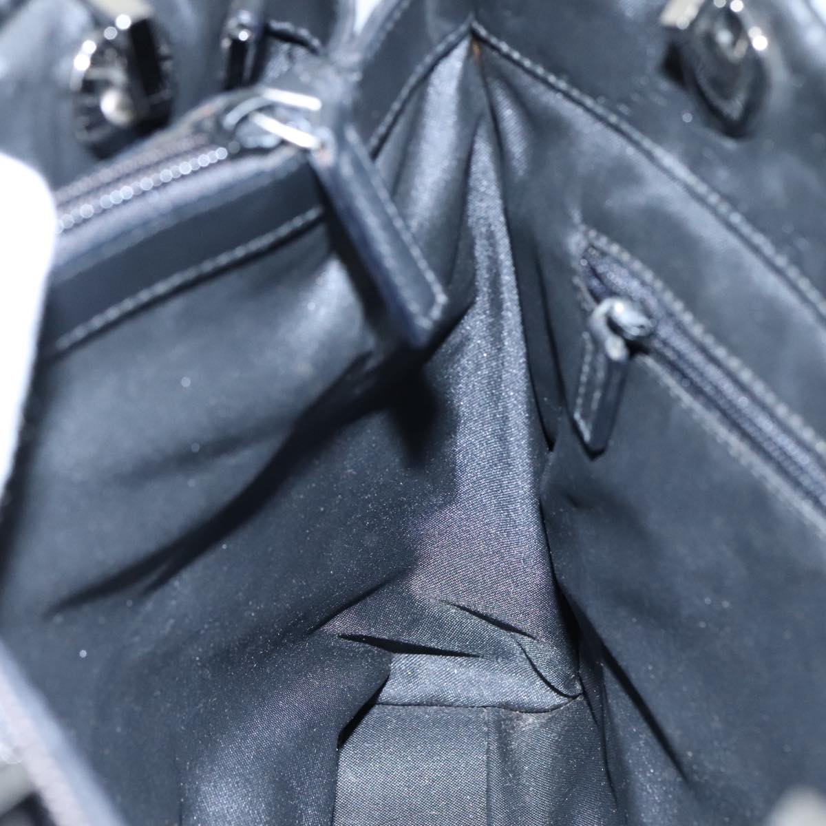 Gucci Bamboo Black Canvas Bag