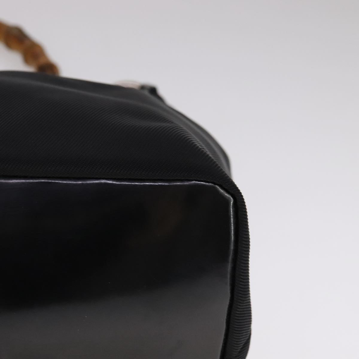 Gucci Bamboo Black Synthetic Bag