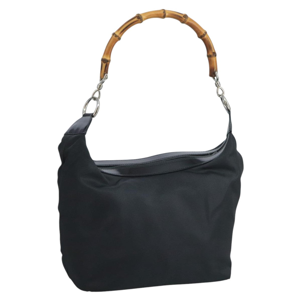 Gucci Bamboo Black Synthetic Bag