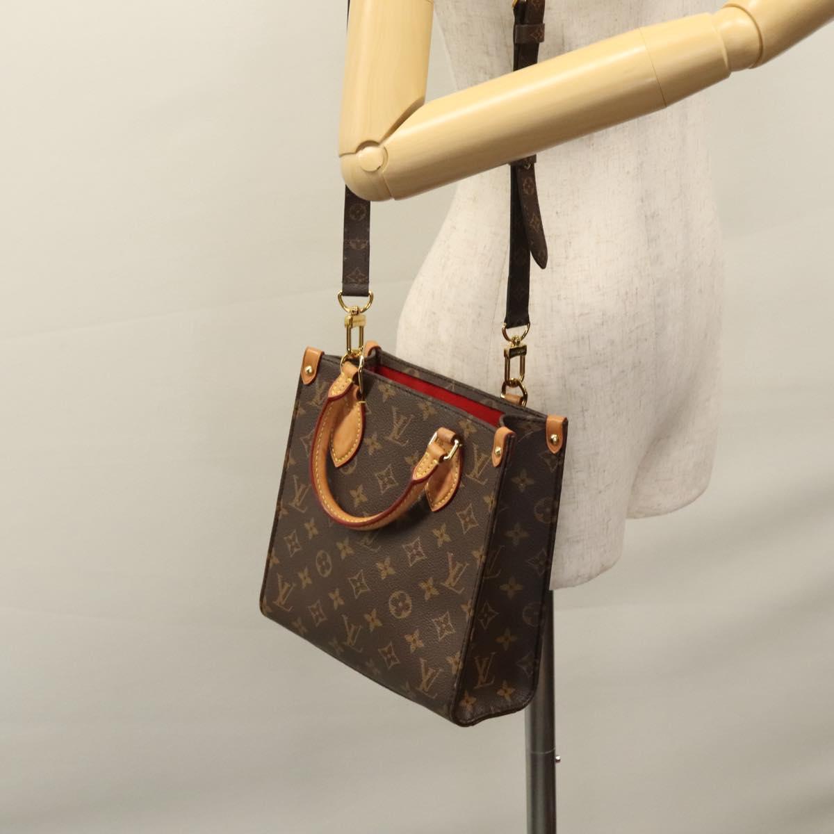Louis Vuitton Plat Brown Canvas Bag