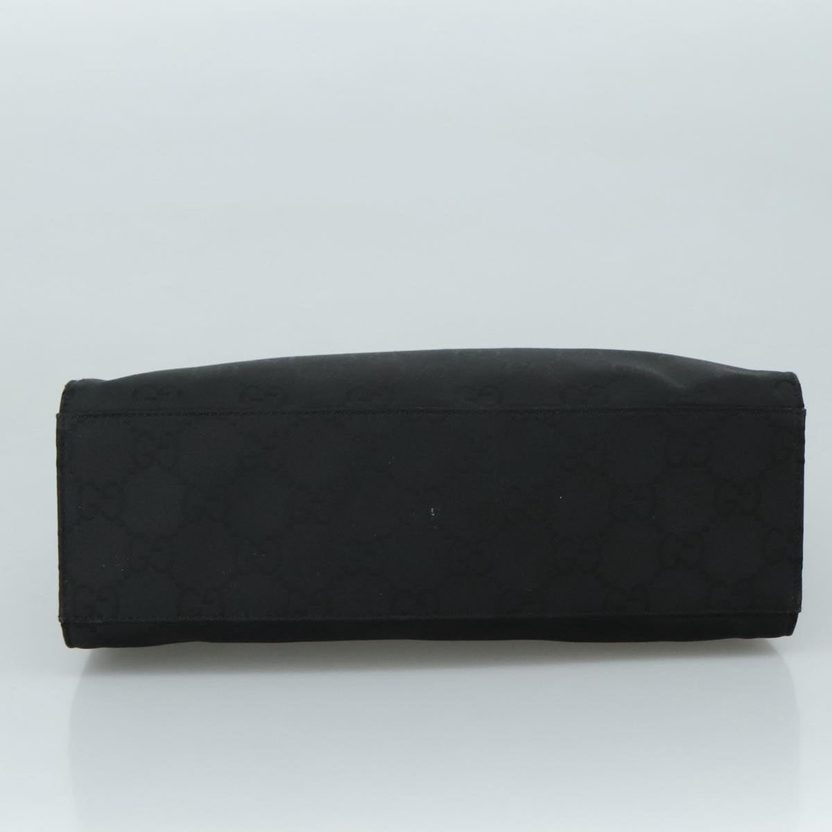 Gucci Bamboo Black Canvas Bag