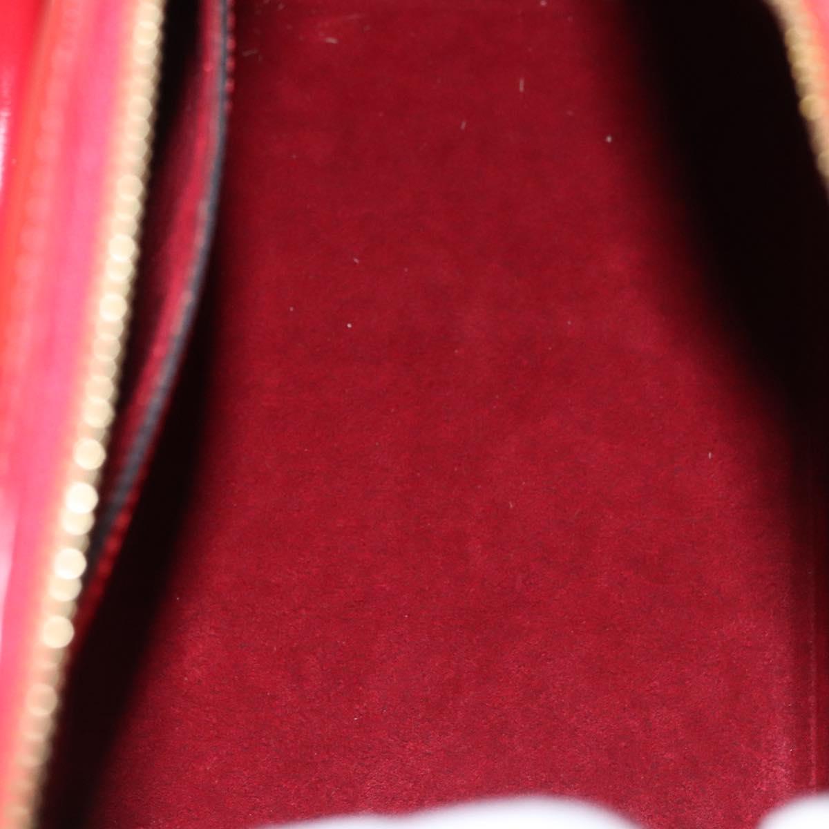 Louis Vuitton Alma Red Leather Bag