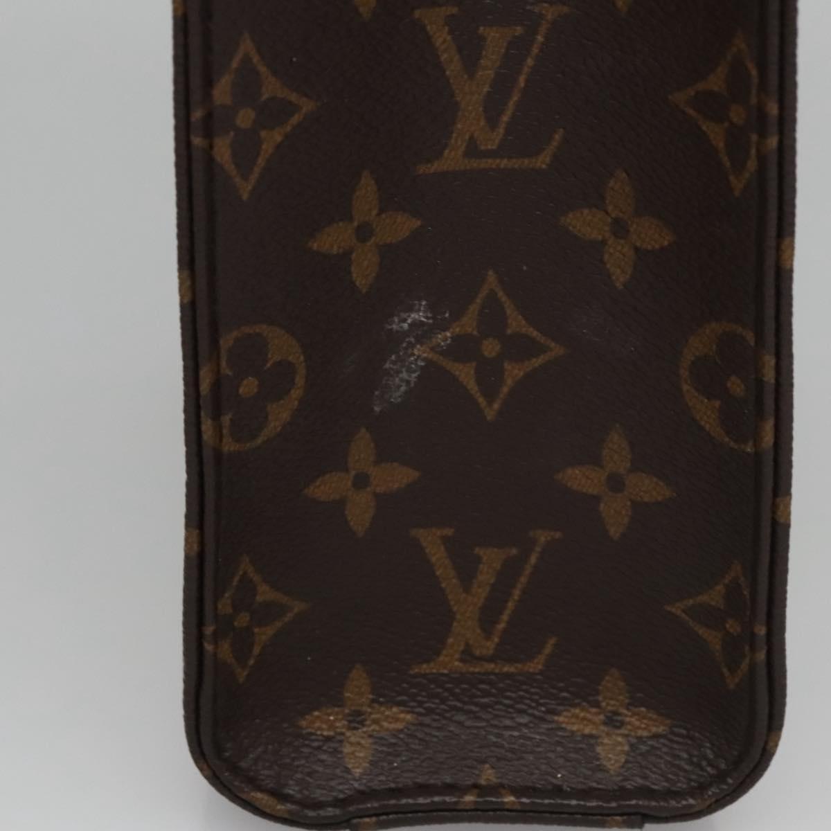 Louis Vuitton Plat Brown Canvas Bag