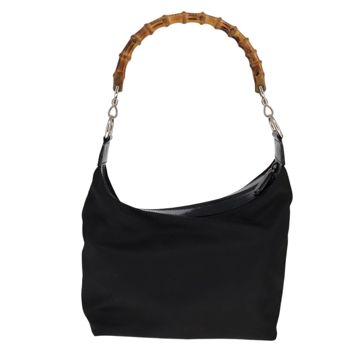 Gucci Bamboo Black Synthetic Bag