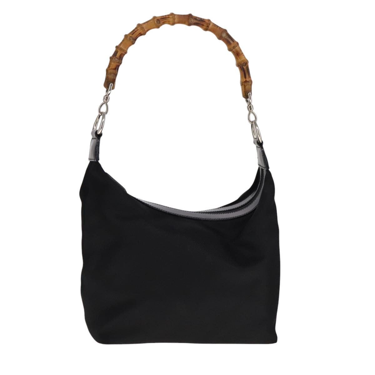 Gucci Bamboo Black Synthetic Bag