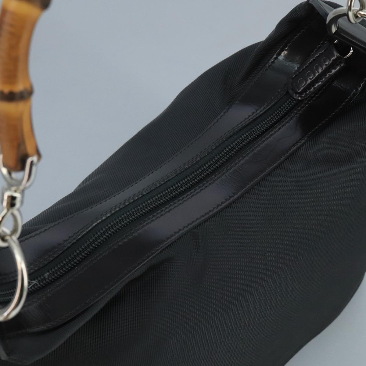 Gucci Bamboo Black Synthetic Bag