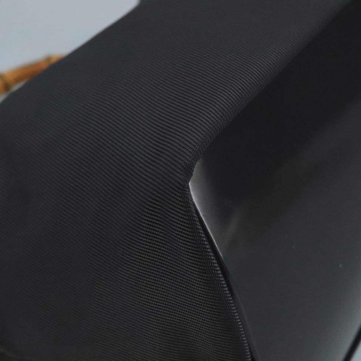 Gucci Bamboo Black Synthetic Bag