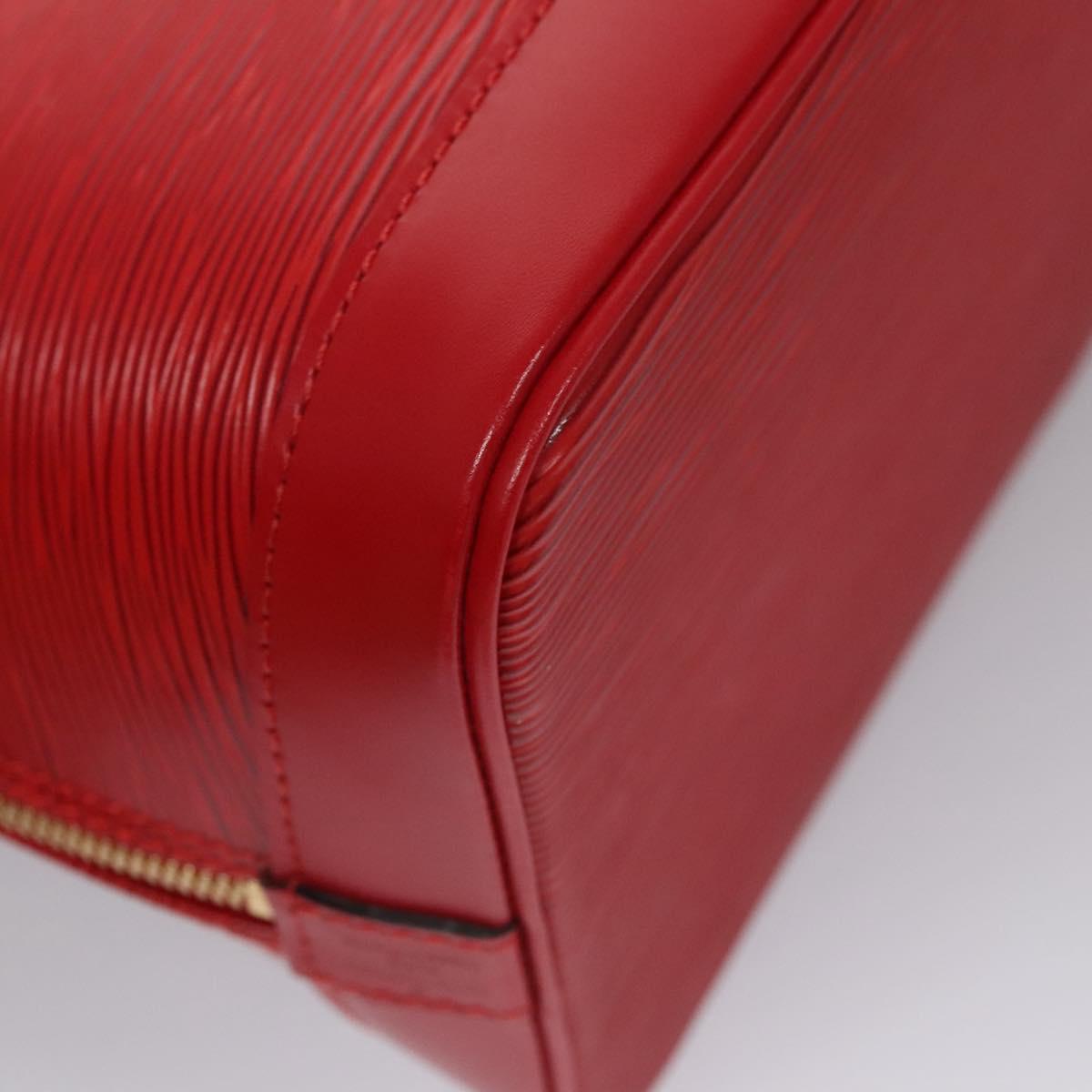 Louis Vuitton Alma Red Leather Bag
