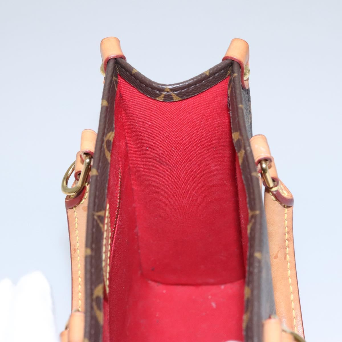Louis Vuitton Plat Brown Canvas Bag