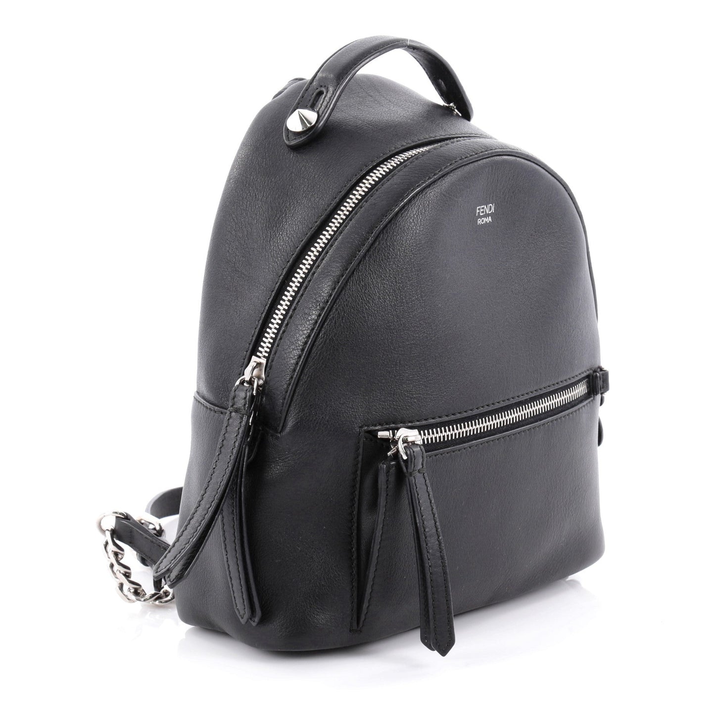 Fendi By The Way Backpack Leather with Crystals Mini