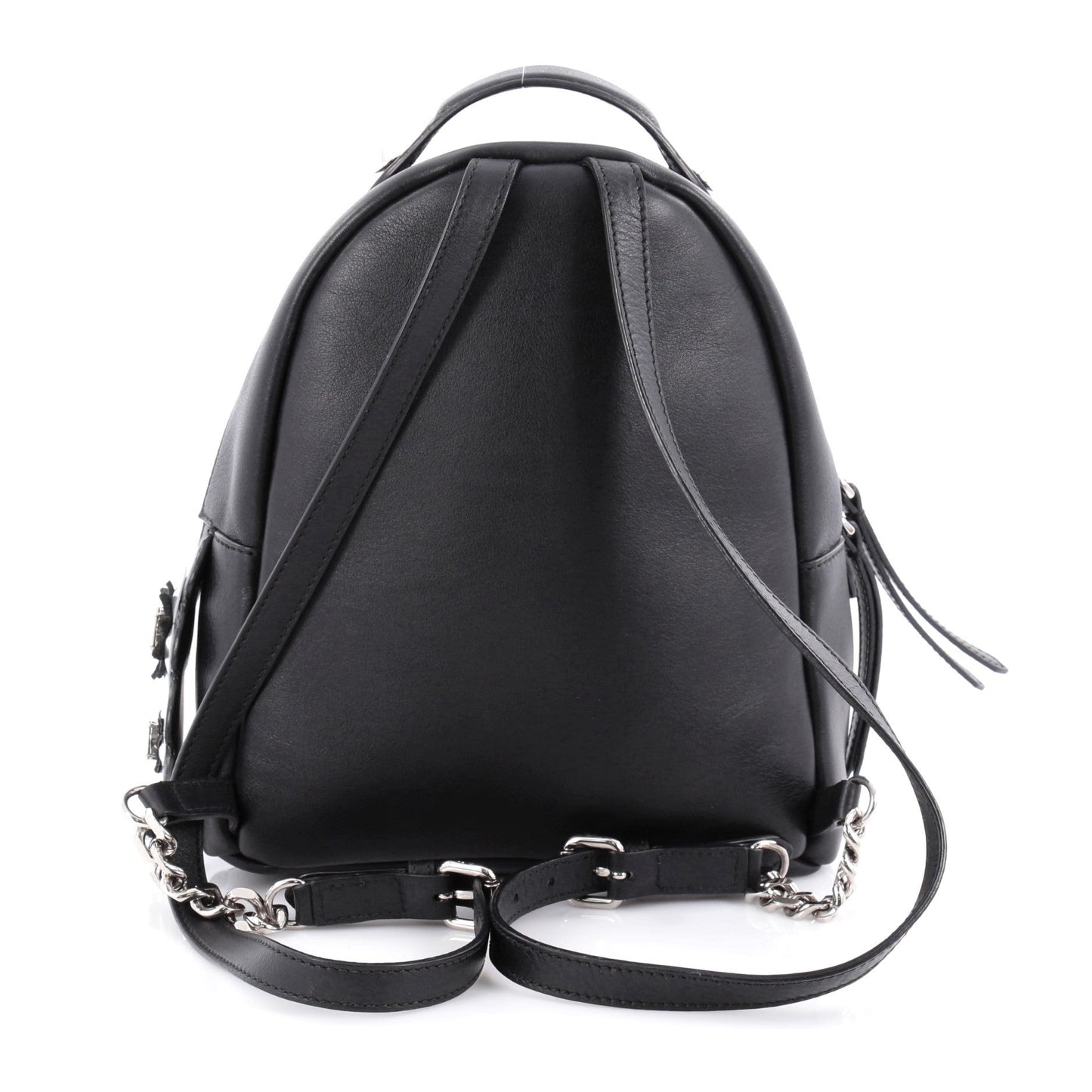 Fendi By The Way Backpack Leather with Crystals Mini