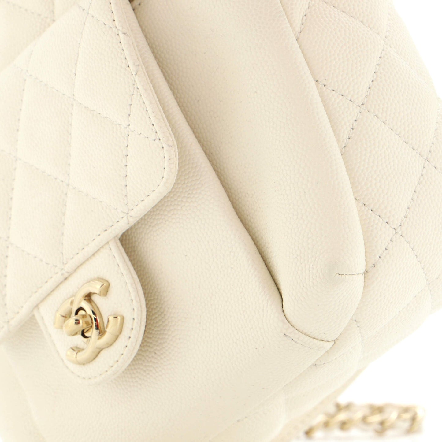 CC Day Backpack Quilted Caviar Mini