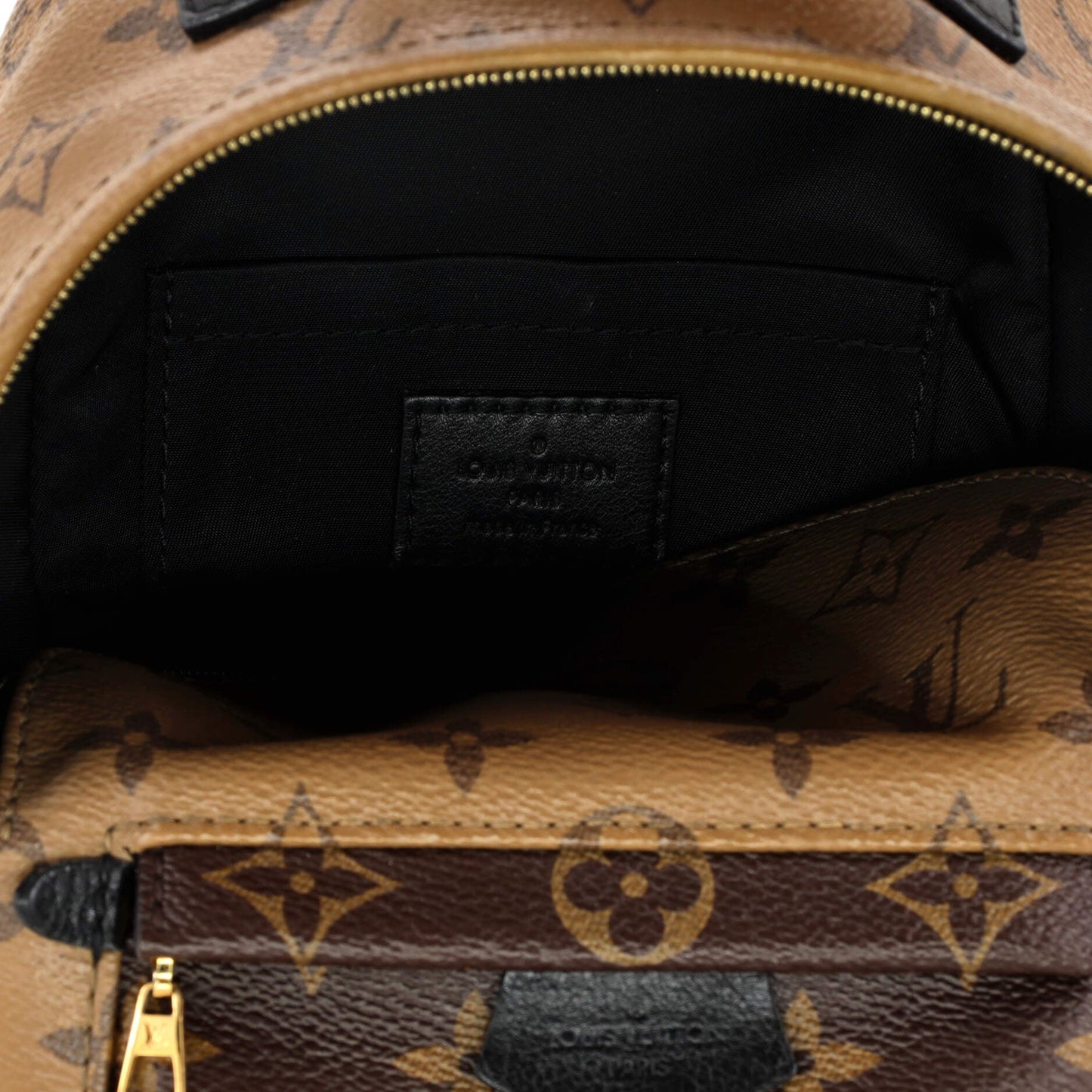 Palm Springs Backpack Reverse Monogram Canvas Mini