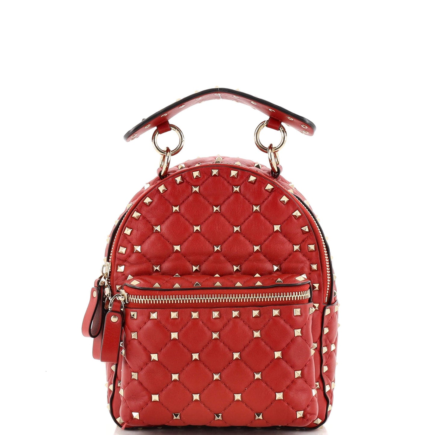 Rockstud Spike Backpack Quilted Leather Mini