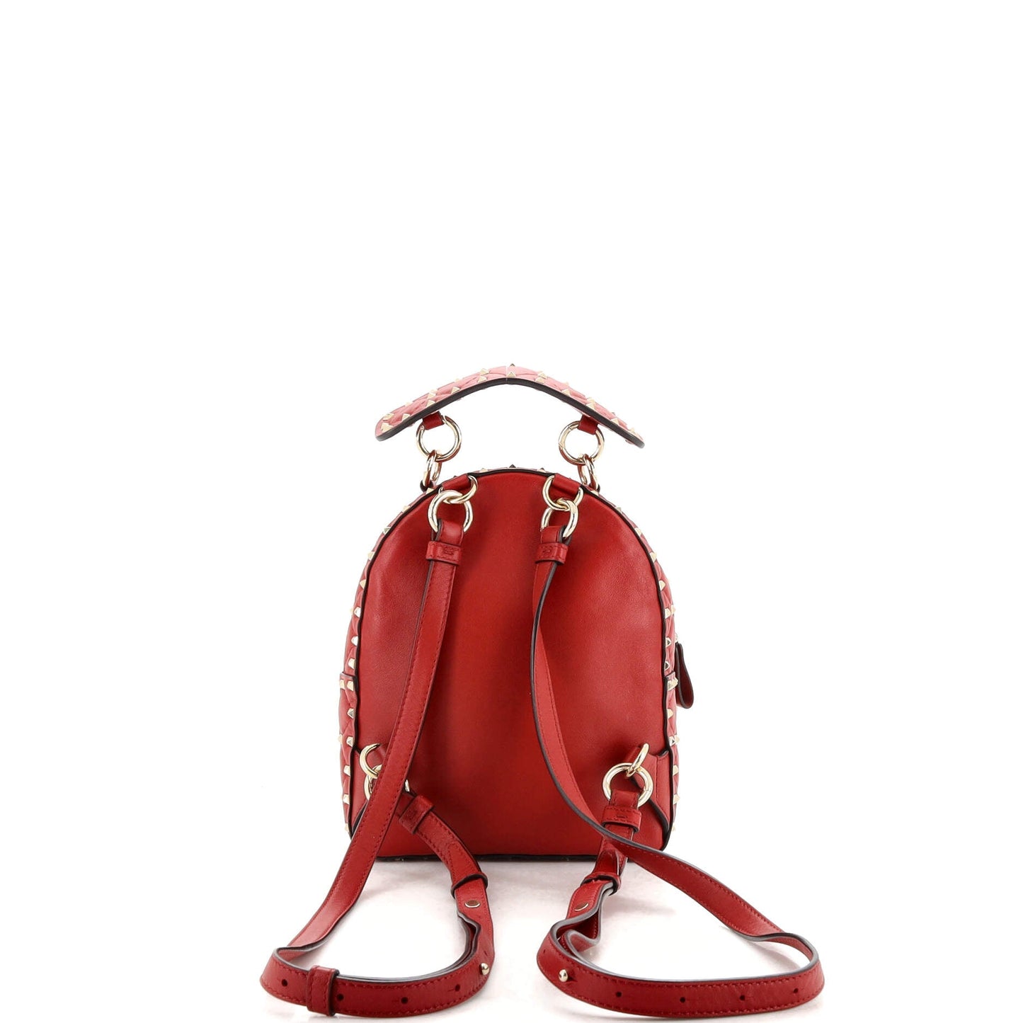Rockstud Spike Backpack Quilted Leather Mini