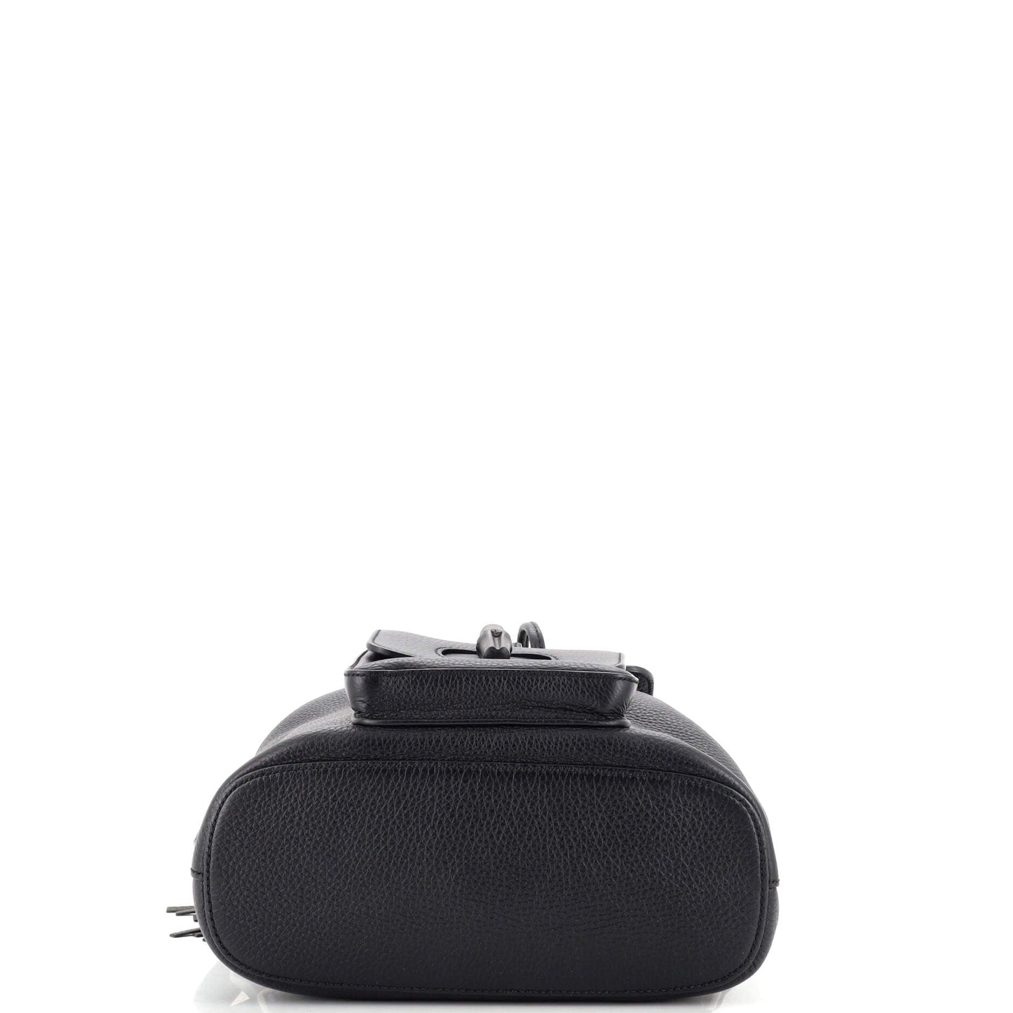Bamboo Tassel Backpack Leather Mini