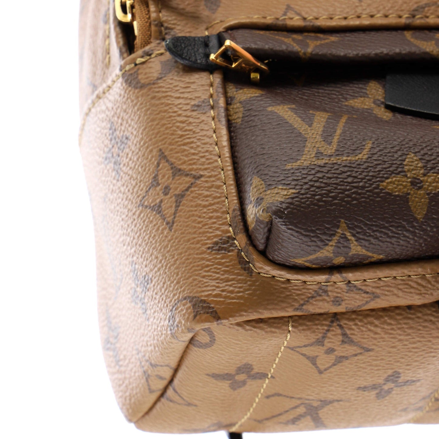 Palm Springs Backpack Reverse Monogram Canvas Mini