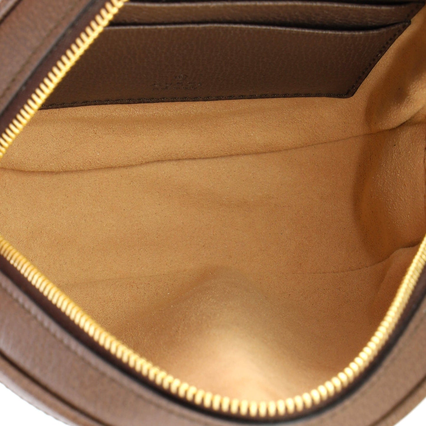 Ophidia Round Backpack GG Coated Canvas Mini
