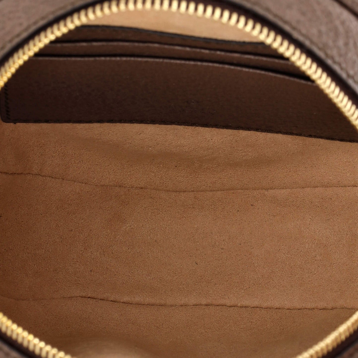 Ophidia Round Backpack GG Coated Canvas Mini