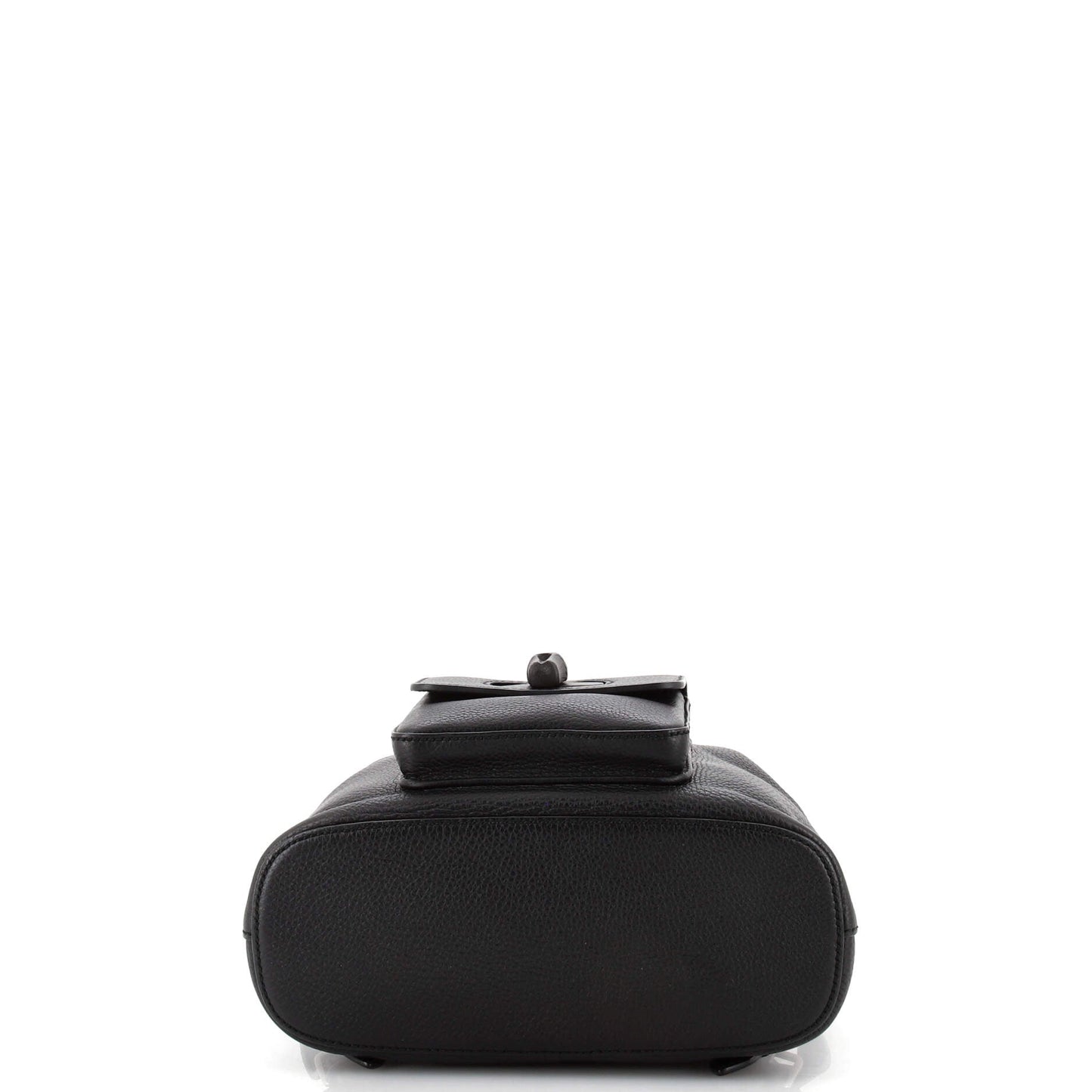 Bamboo Tassel Backpack Leather Mini