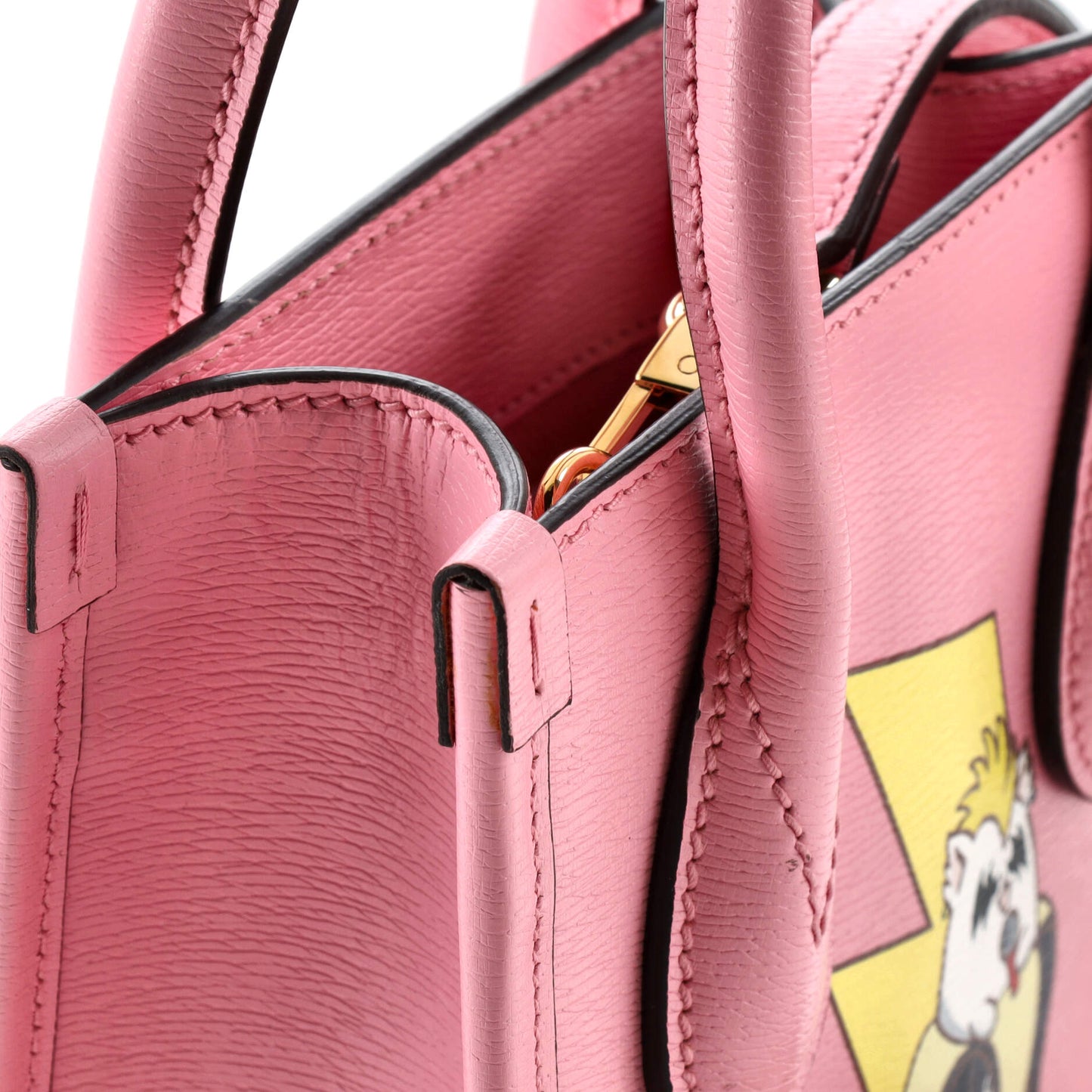 Vertical Tote Bananya Printed Leather Mini