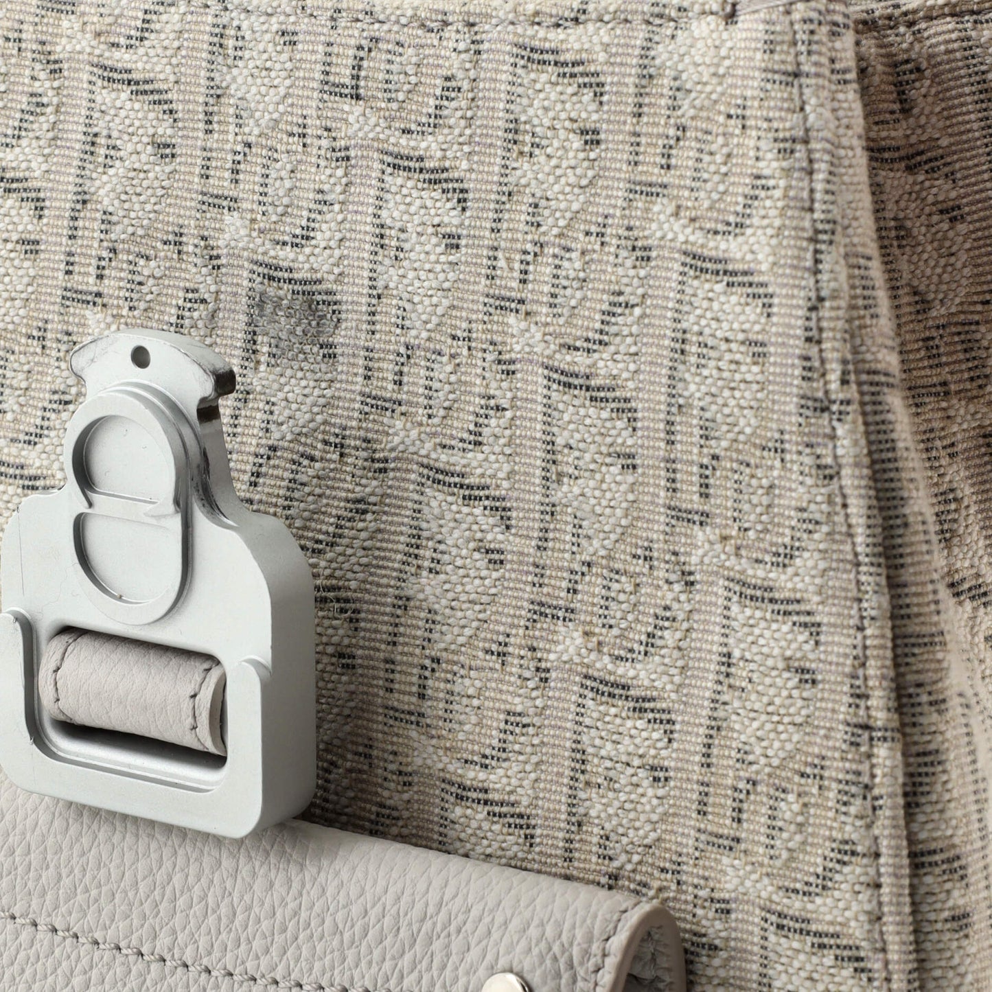 Saddle Backpack Oblique Canvas Mini