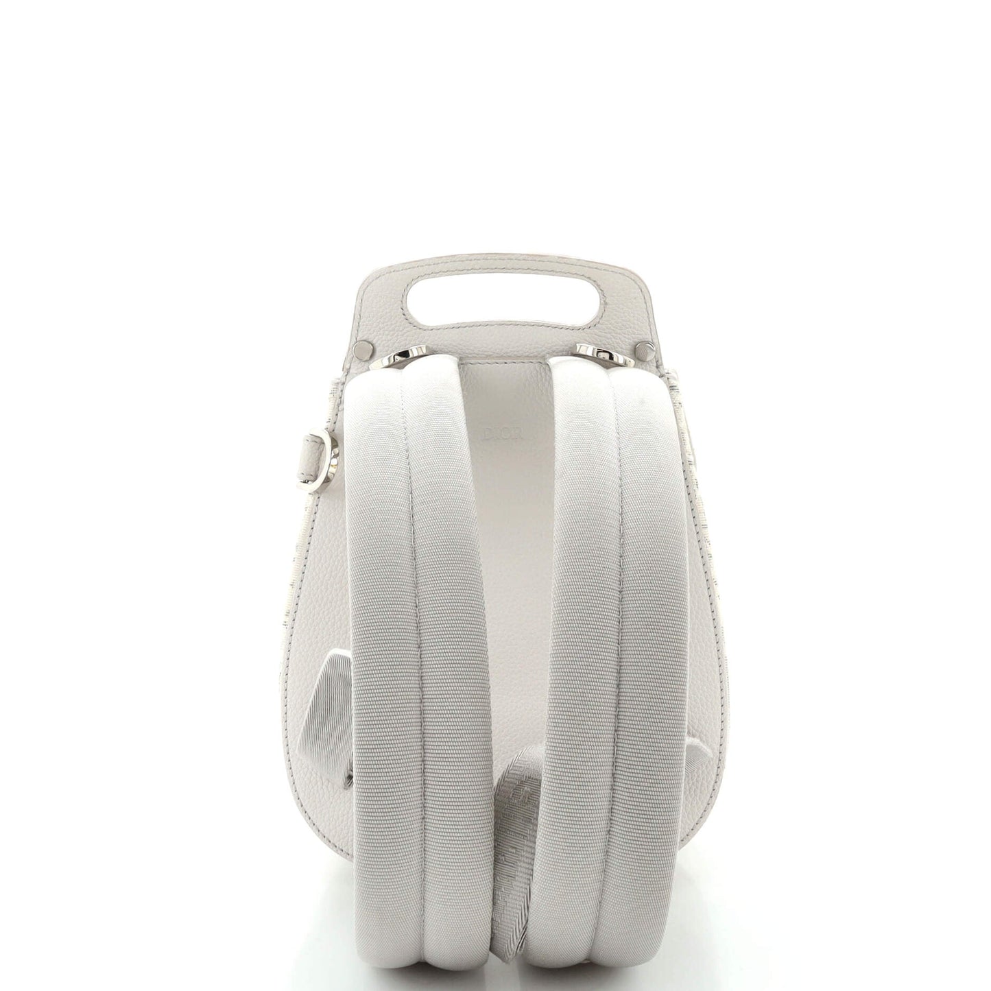 Saddle Backpack Oblique Canvas Mini