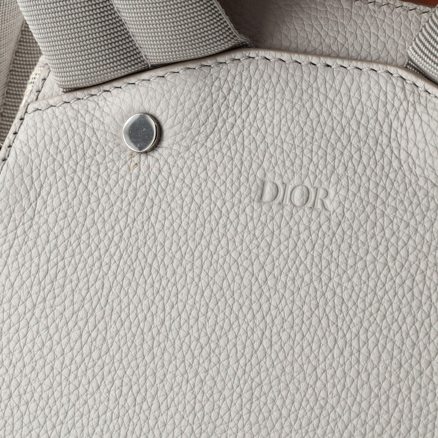 Saddle Backpack Oblique Canvas Mini