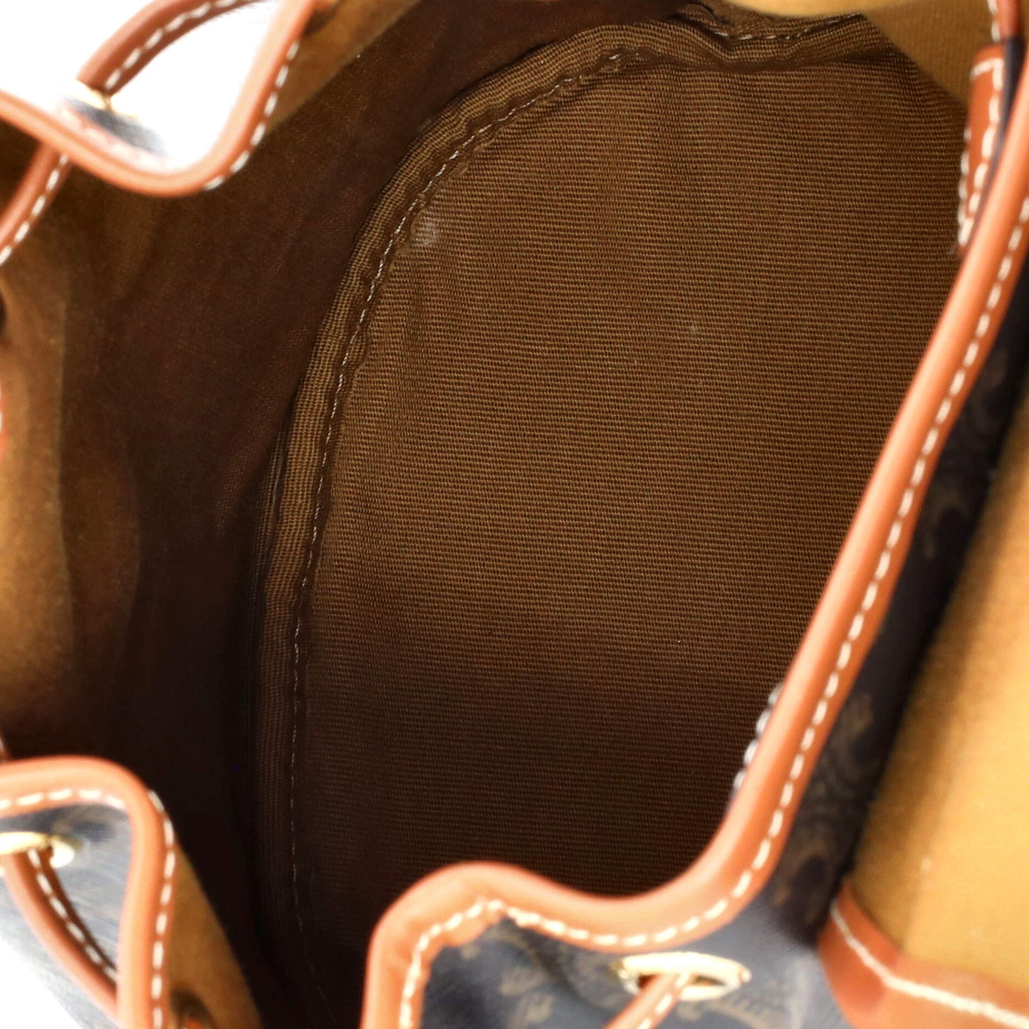Folco Backpack Triomphe Coated Canvas Mini