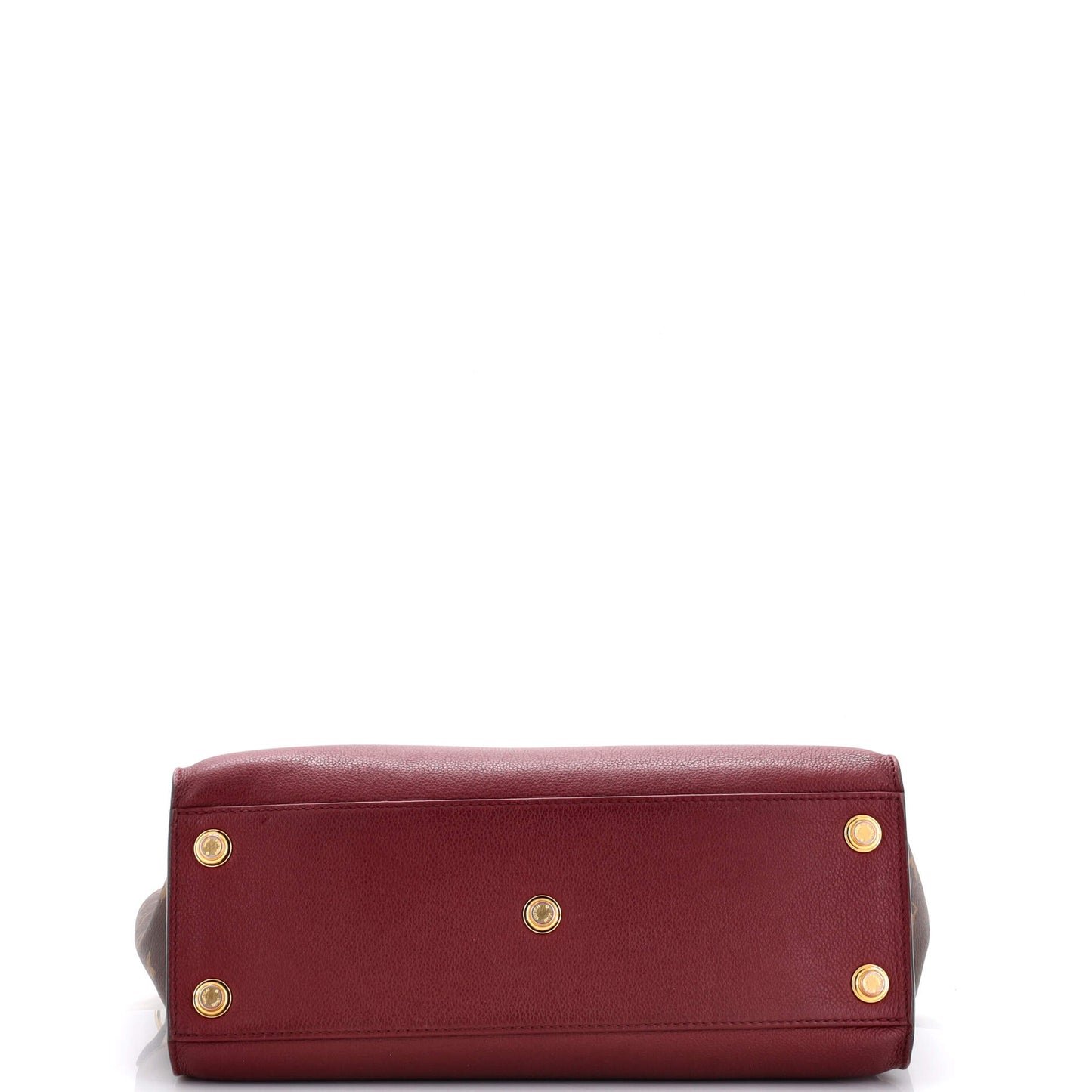 On My Side Tote Monogram Tuffetage Leather MM