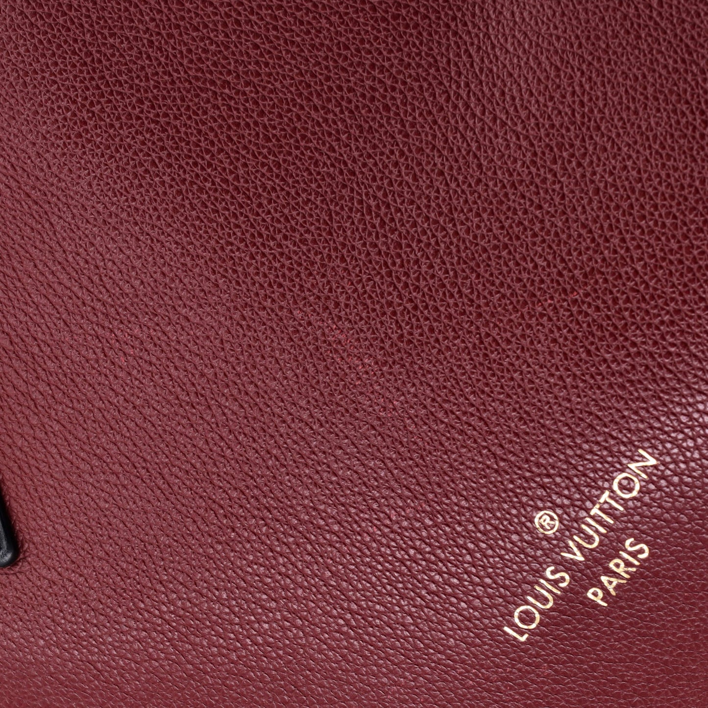 On My Side Tote Monogram Tuffetage Leather MM