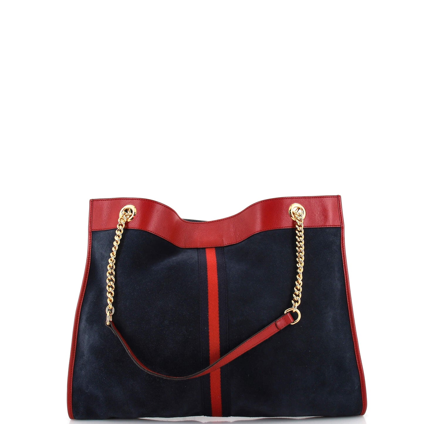 Rajah Chain Tote Suede Large