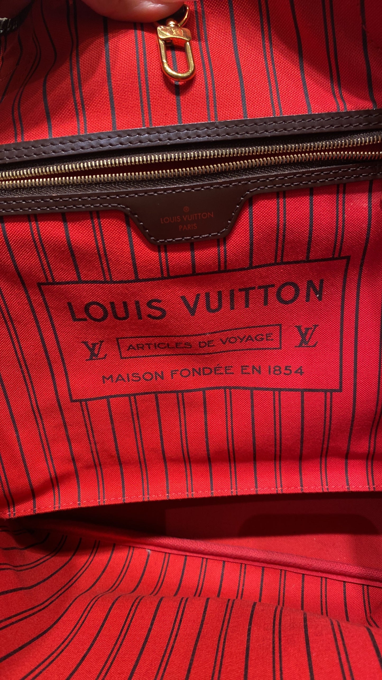 Neverfull NM Tote Damier MM