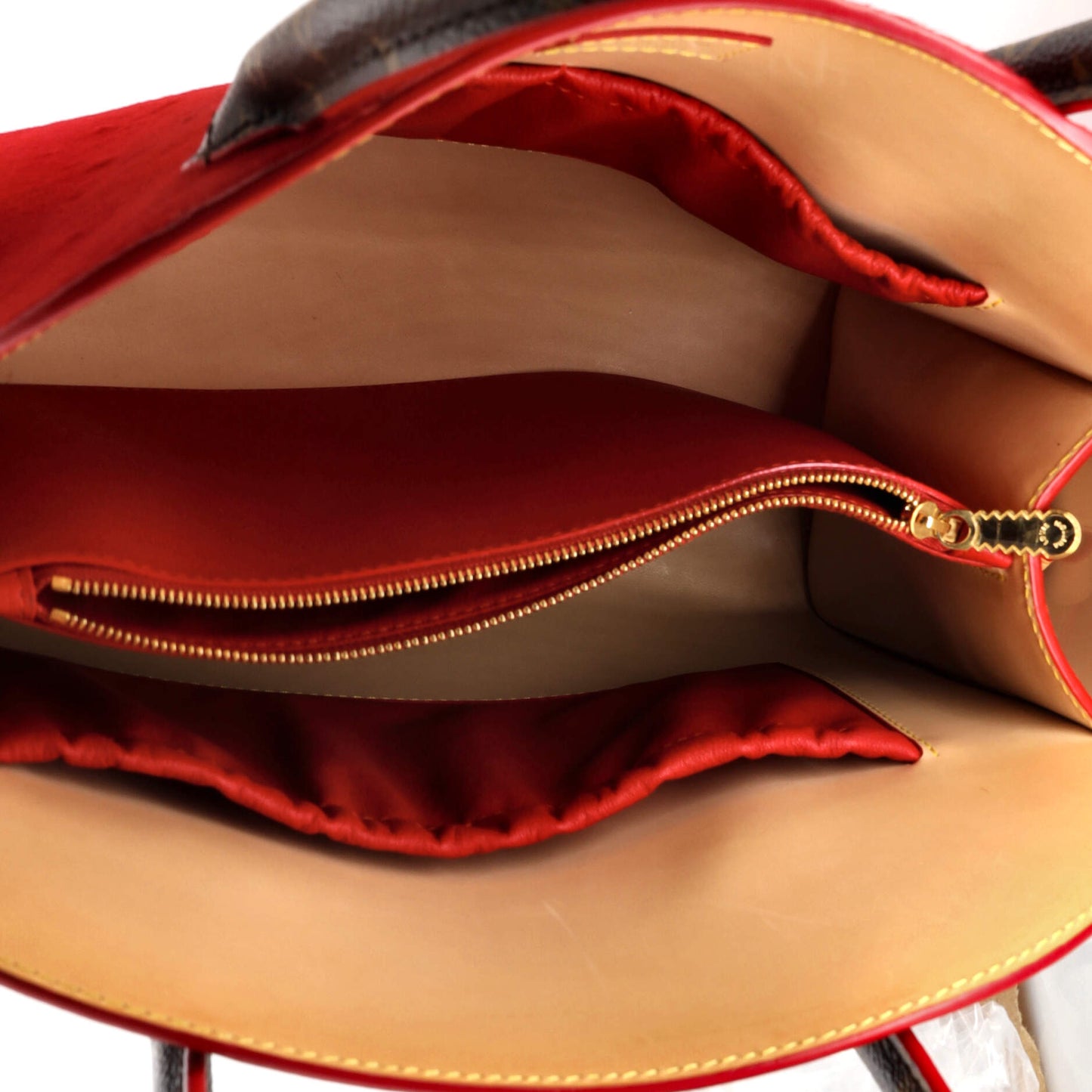 x Christian Louboutin Shopping Bag Calf Hair and Monogram Canvas