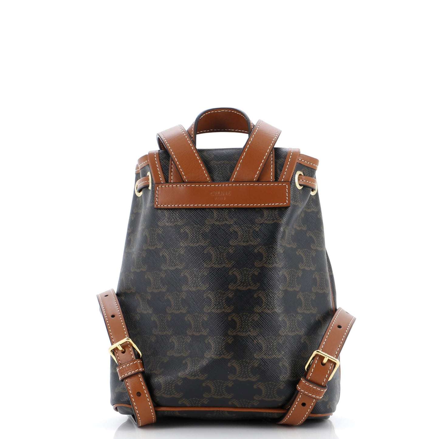 Folco Backpack Triomphe Coated Canvas Mini