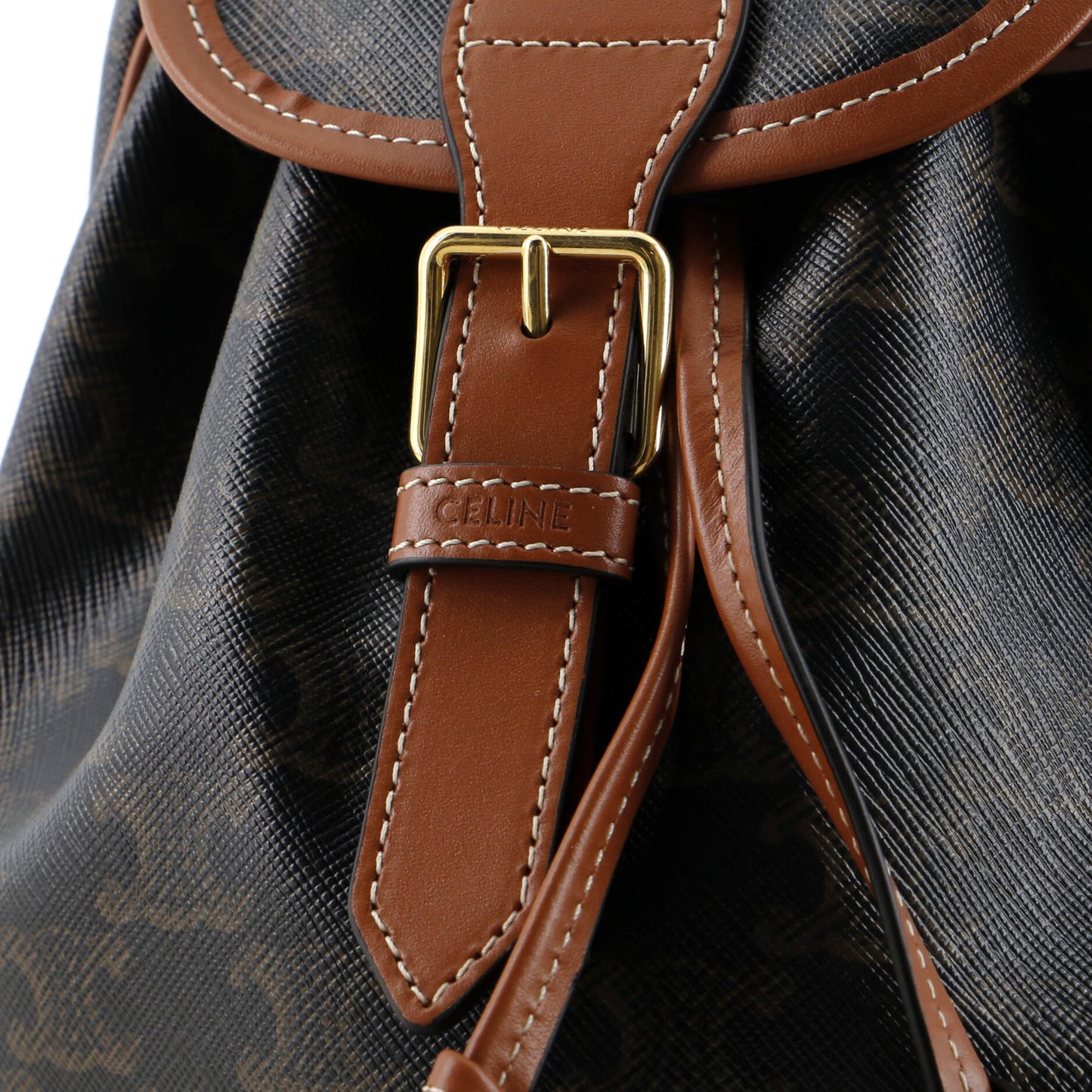 Folco Backpack Triomphe Coated Canvas Mini