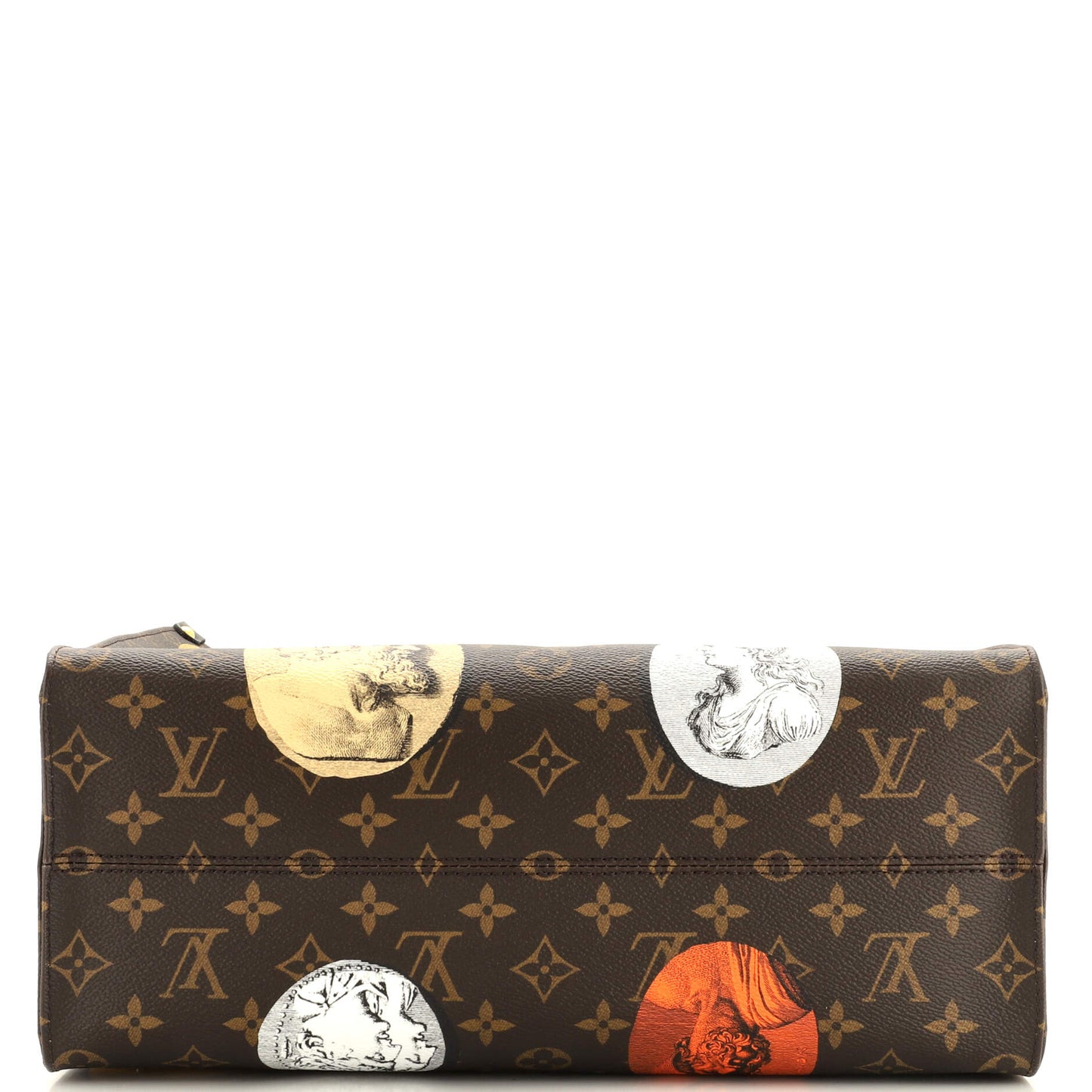 OnTheGo Tote Limited Edition Fornasetti Cameo Monogram Canvas MM
