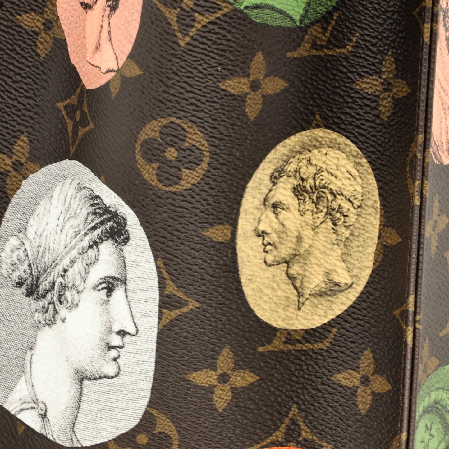 OnTheGo Tote Limited Edition Fornasetti Cameo Monogram Canvas MM