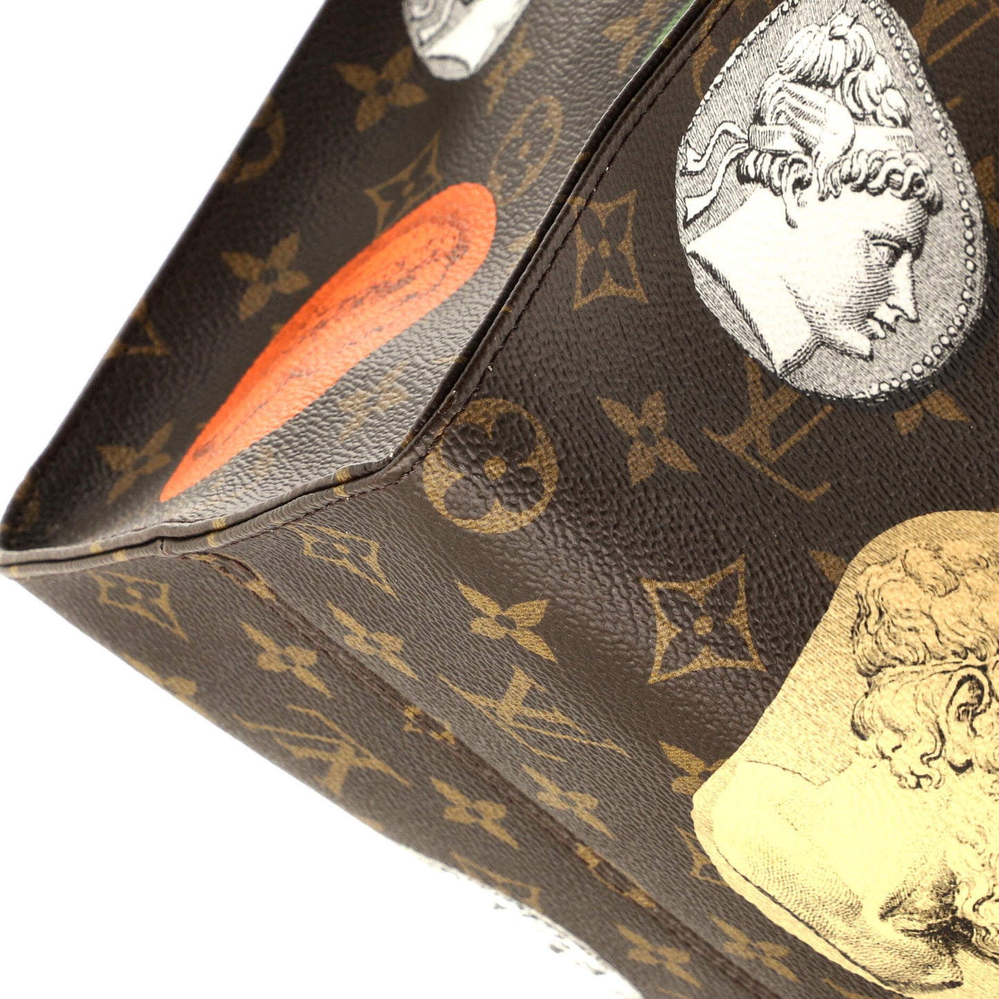 OnTheGo Tote Limited Edition Fornasetti Cameo Monogram Canvas MM