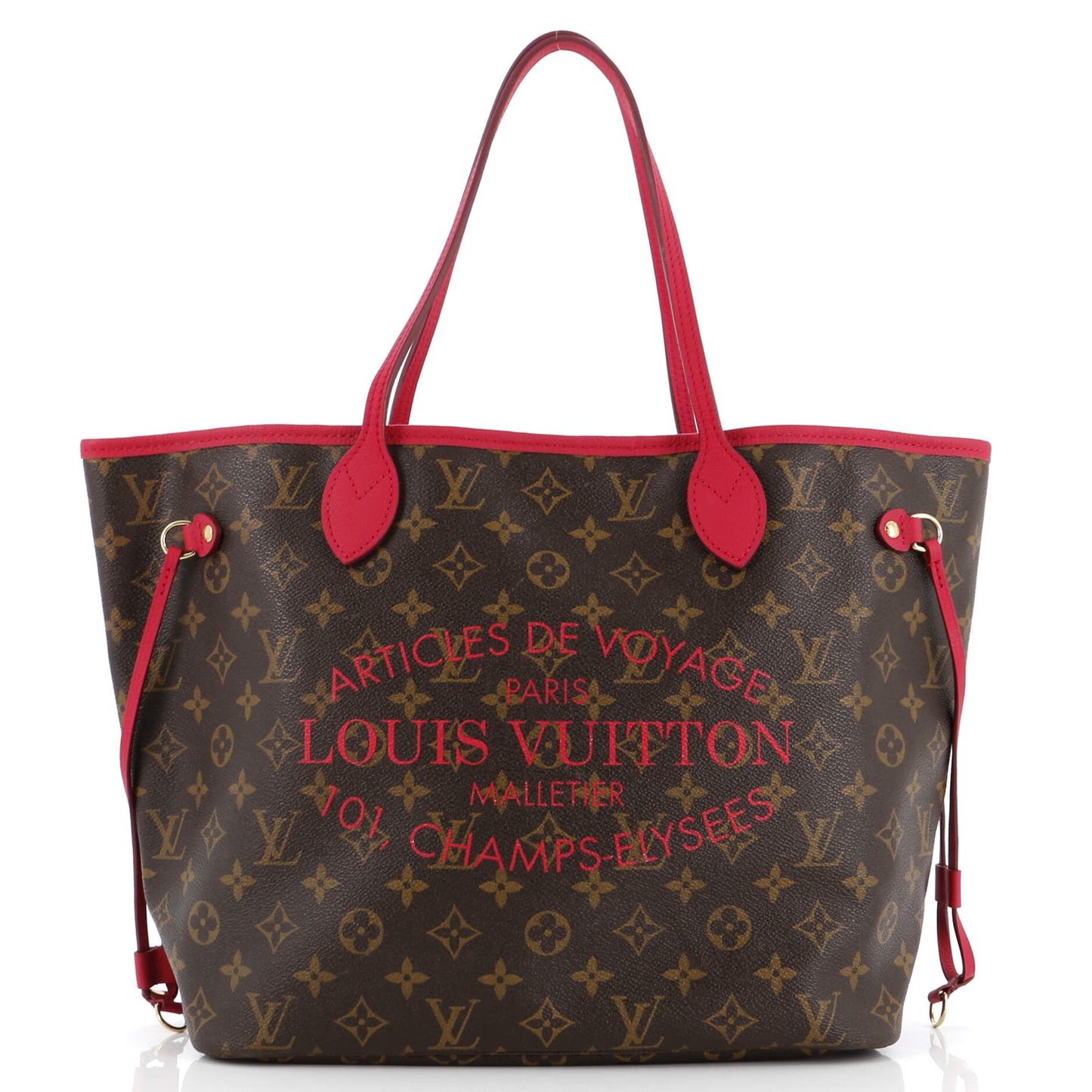 Neverfull Tote Limited Edition Ikat Monogram Canvas MM
