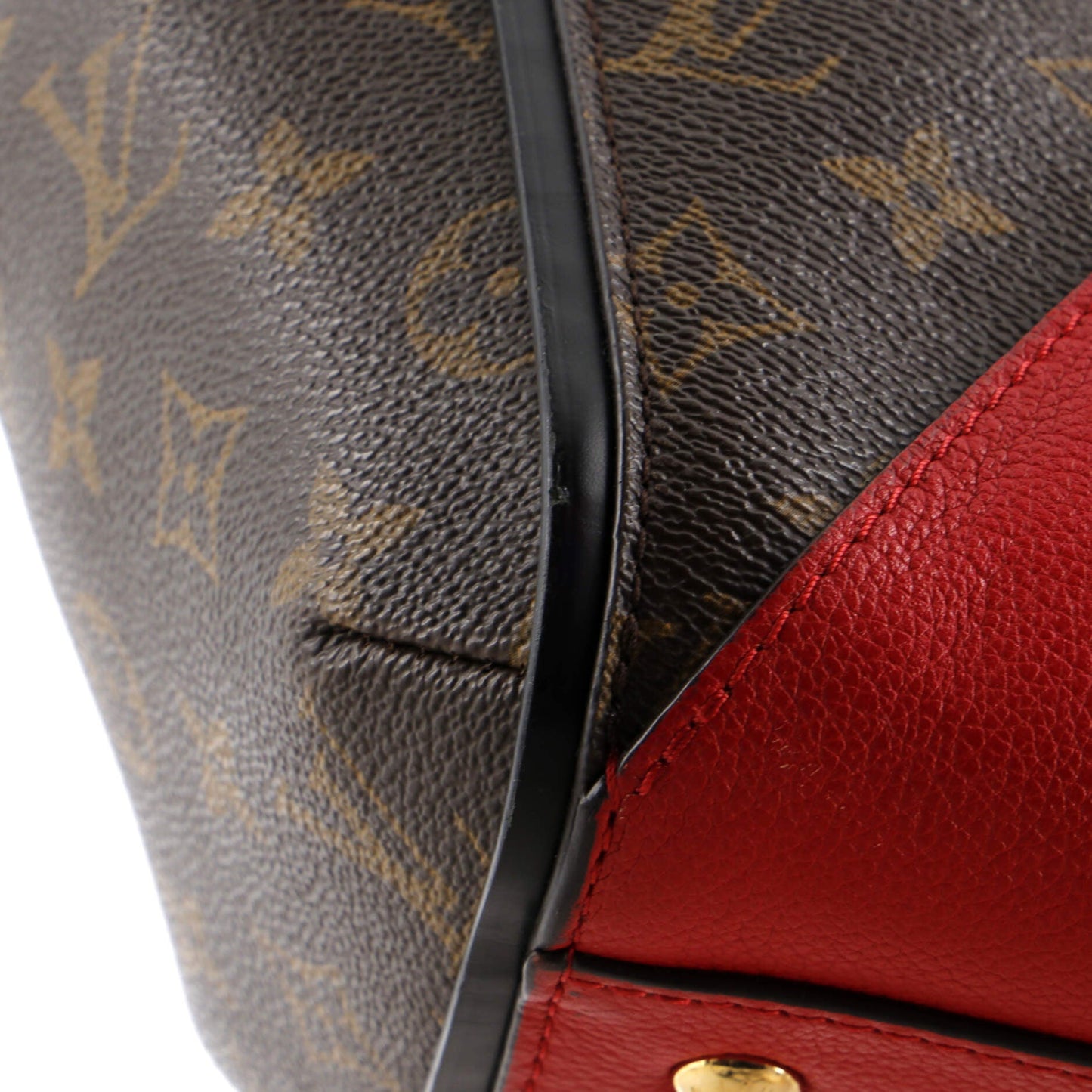 Kimono Handbag Monogram Canvas and Leather MM