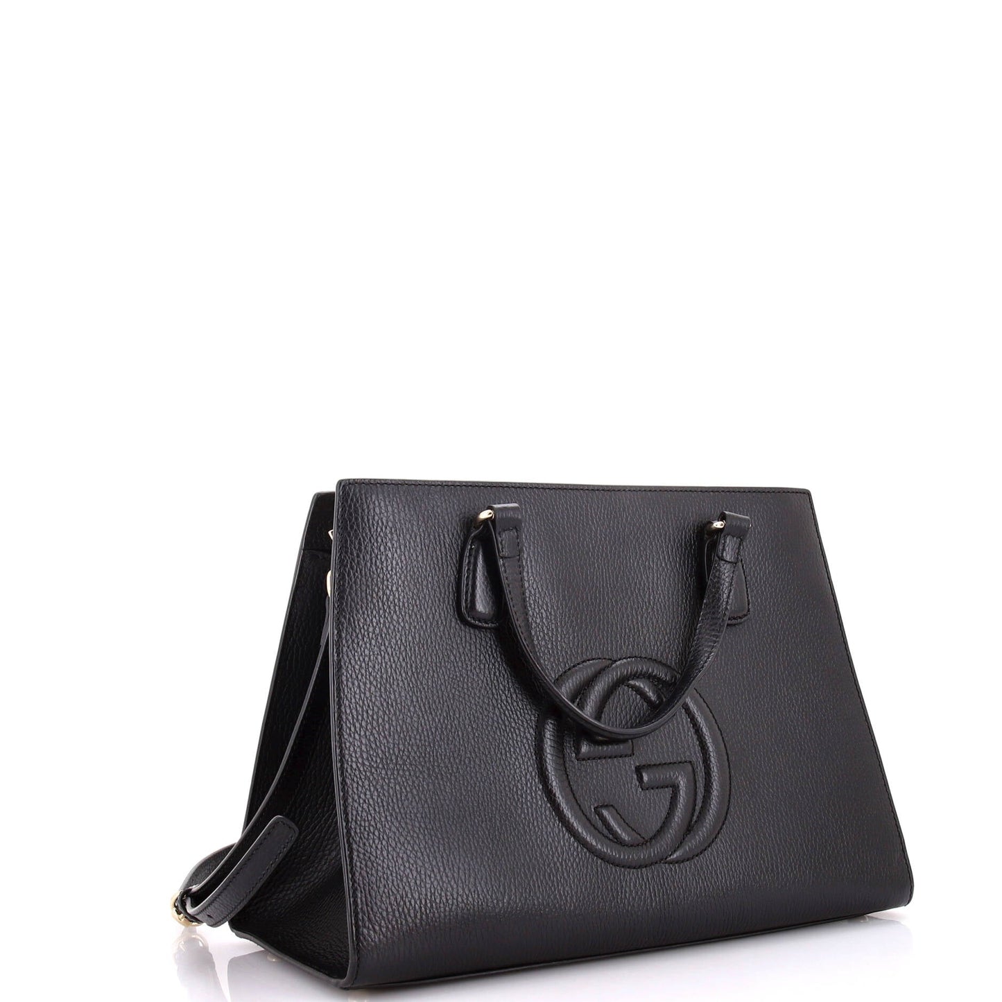 Soho Convertible Top Handle Satchel Leather Medium