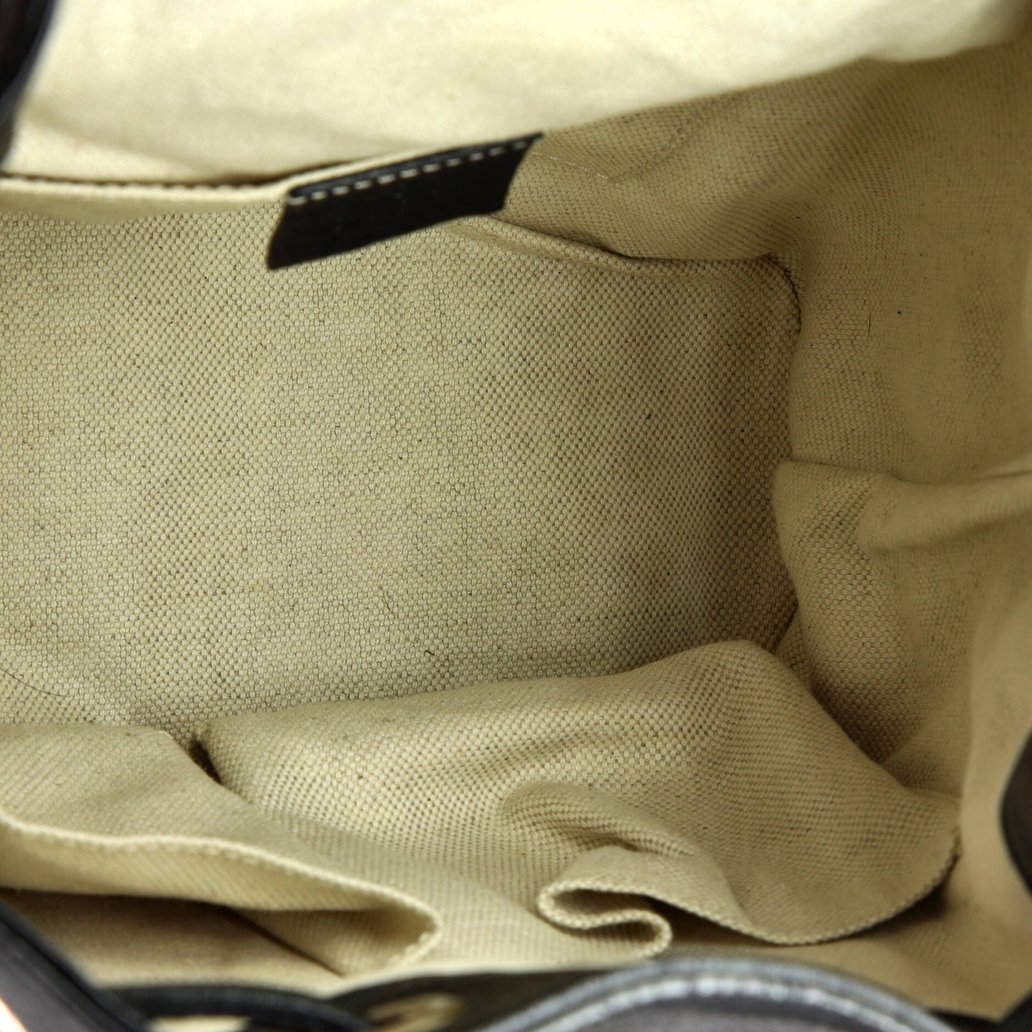 Bamboo Tassel Backpack Leather Mini