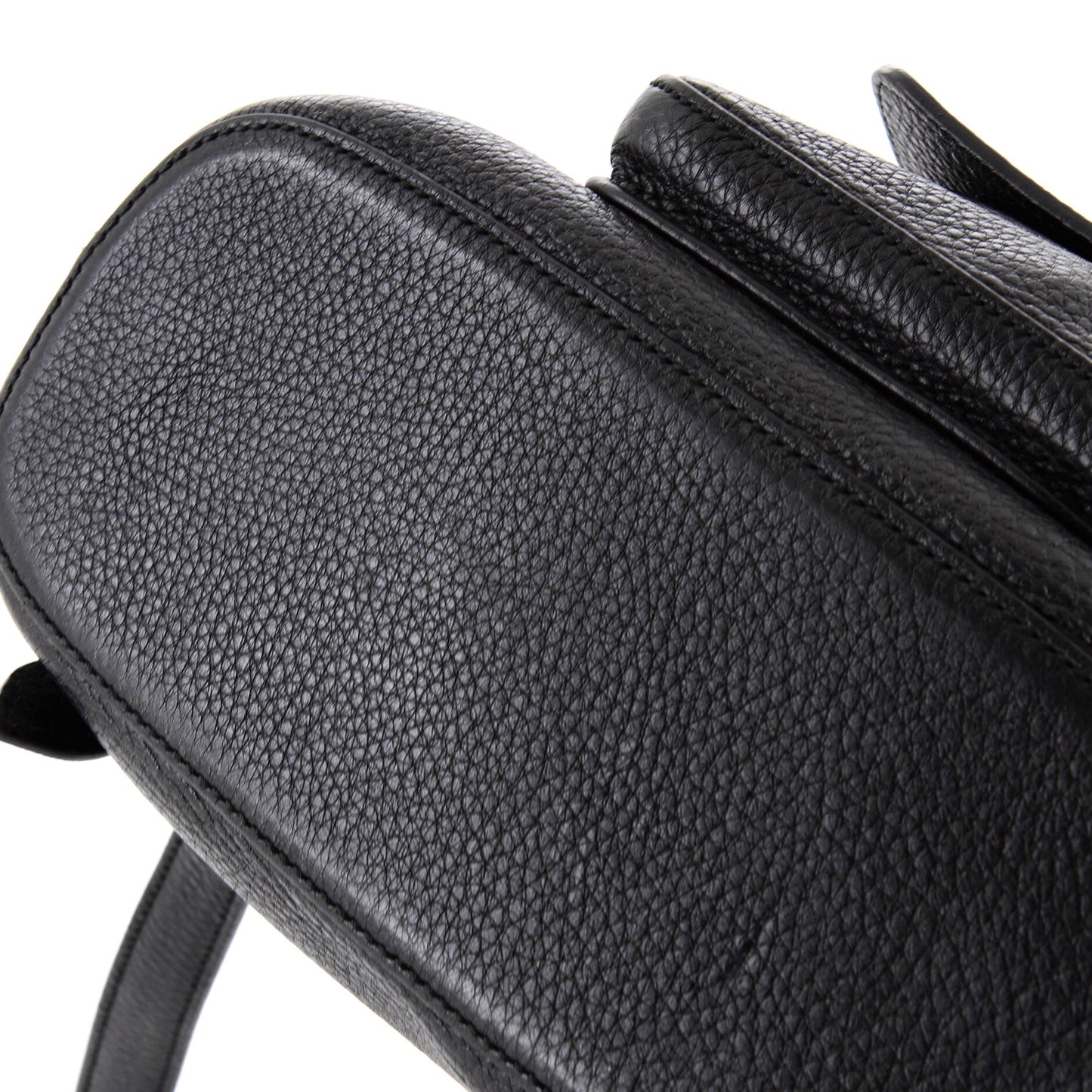 Bamboo Tassel Backpack Leather Mini