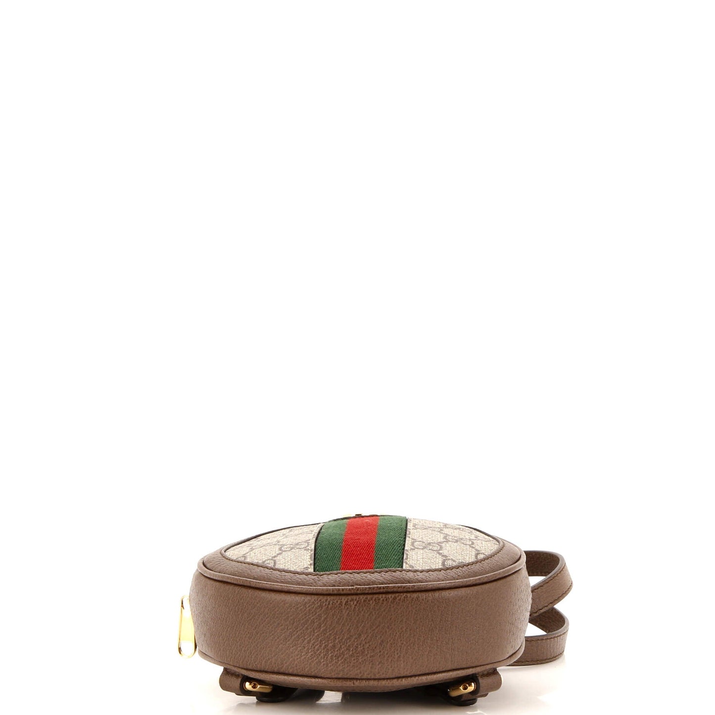 Ophidia Round Backpack GG Coated Canvas Mini
