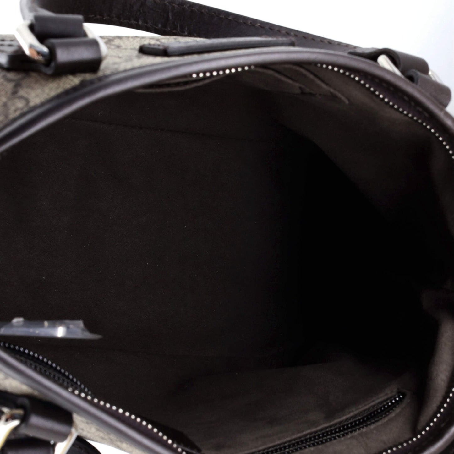 Convertible Zip Tote GG Coated Canvas Small