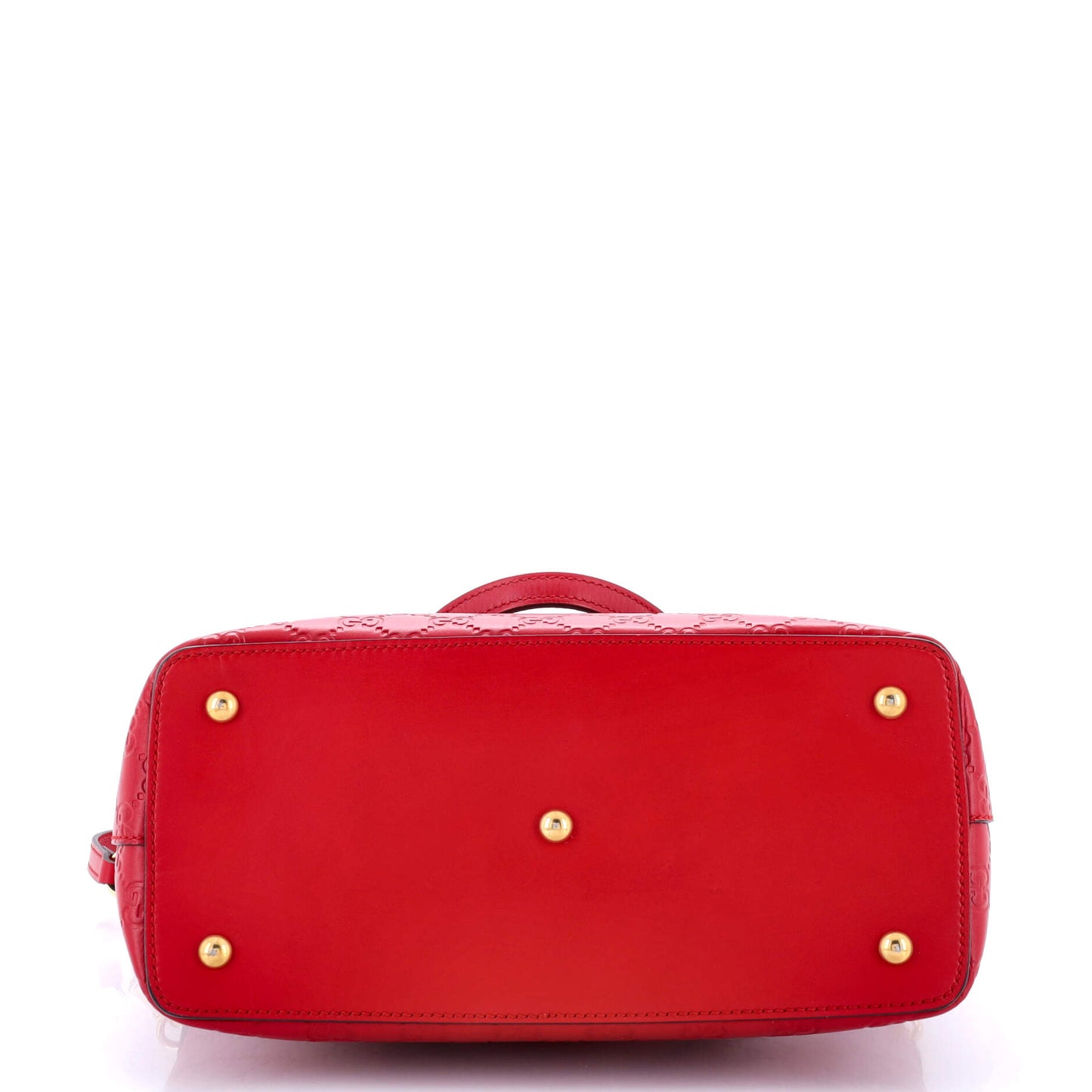 Signature Fold Over Tote Guccissima Leather Medium